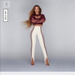 Ivy Park by Adidas snap front pants.